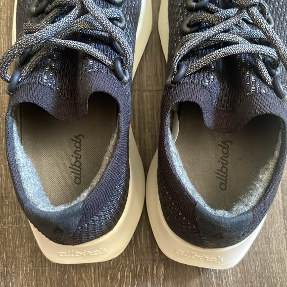 Allbirds ‘Tree Dasher’ Running Shoes. Navy. Women’s Sz 7 - Picture 3 of 10